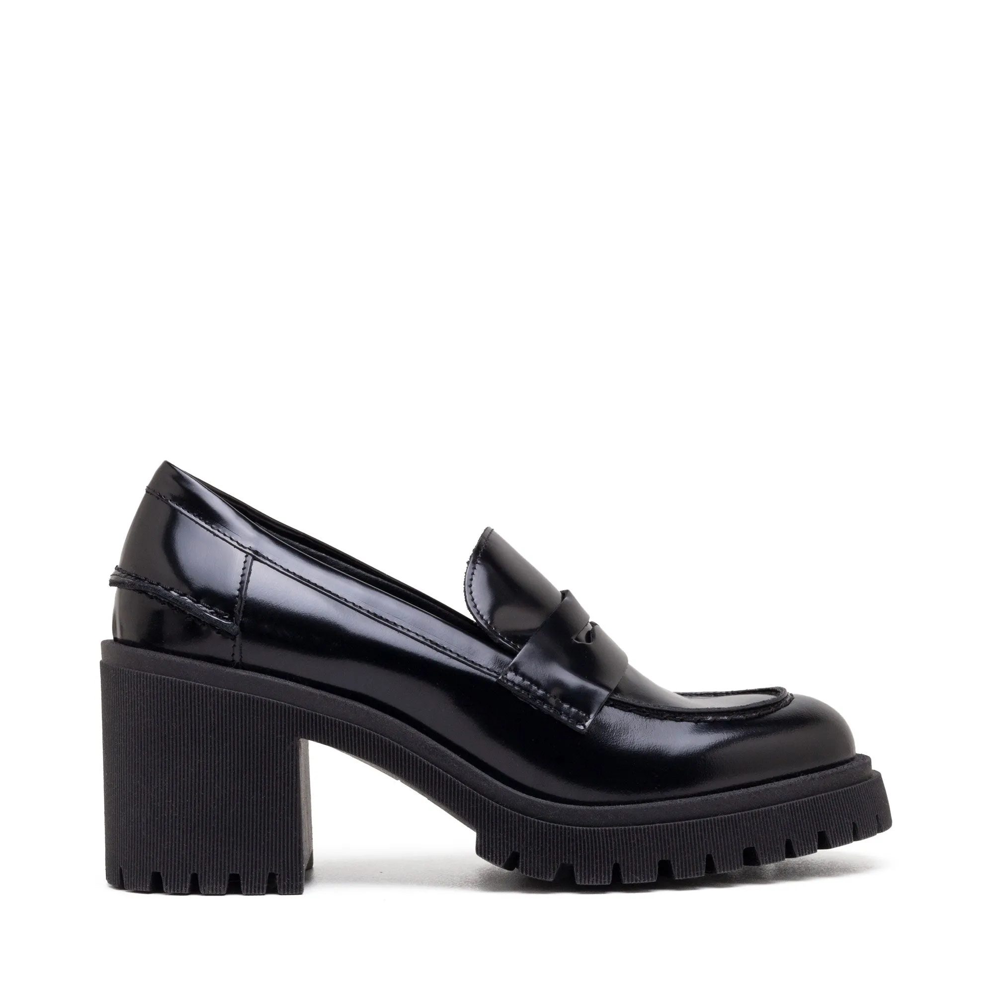 ALICE BLOCK HEEL MOCASSIN