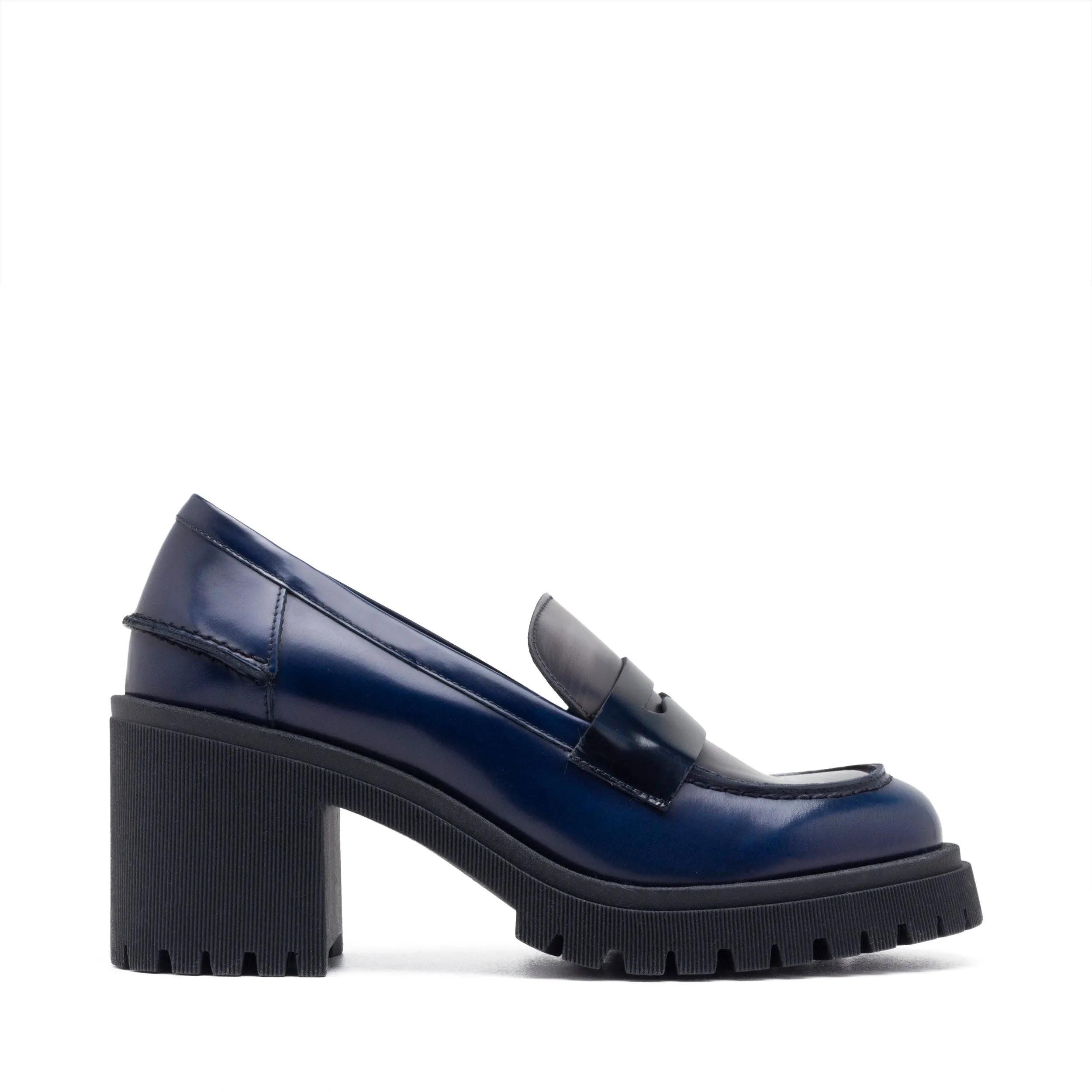 ALICE BLOCK HEEL MOCASSIN