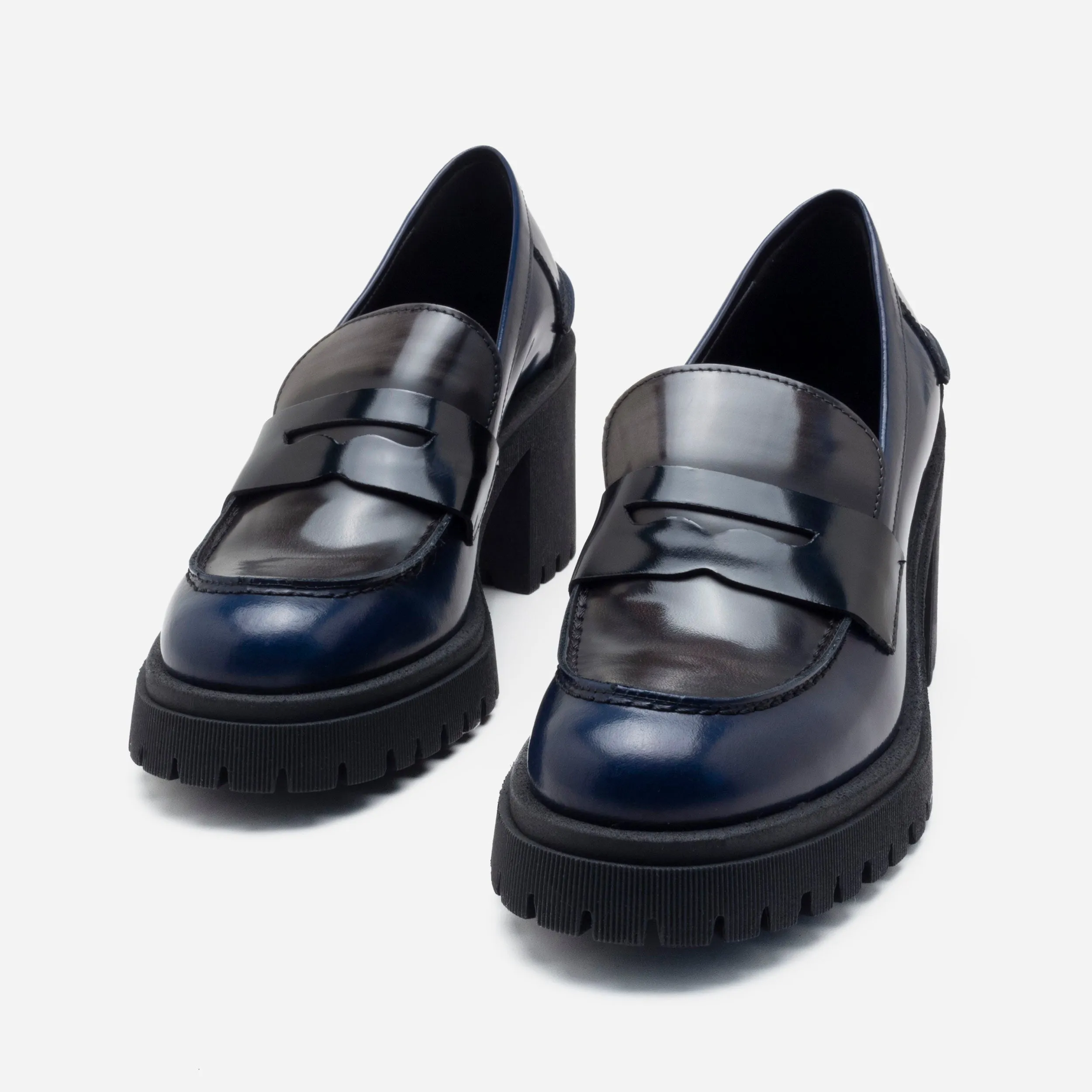 ALICE BLOCK HEEL MOCASSIN