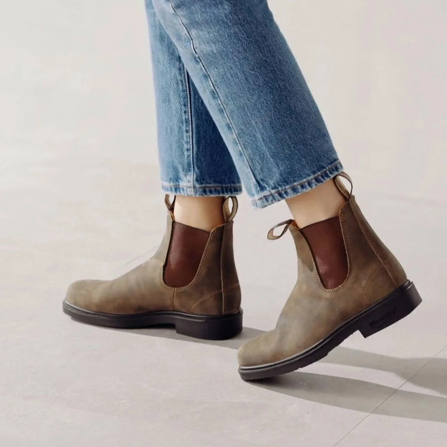 BLUNDSTONE DRESS RUSTIC BROWN