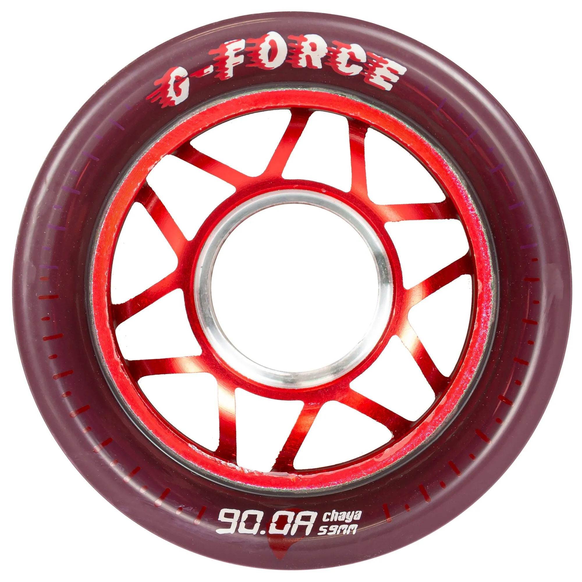 Chaya Roller Derby Wheels G-Force Alloy Grippy 90a