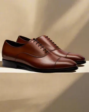 Dylan Tan Toe Cap Oxford