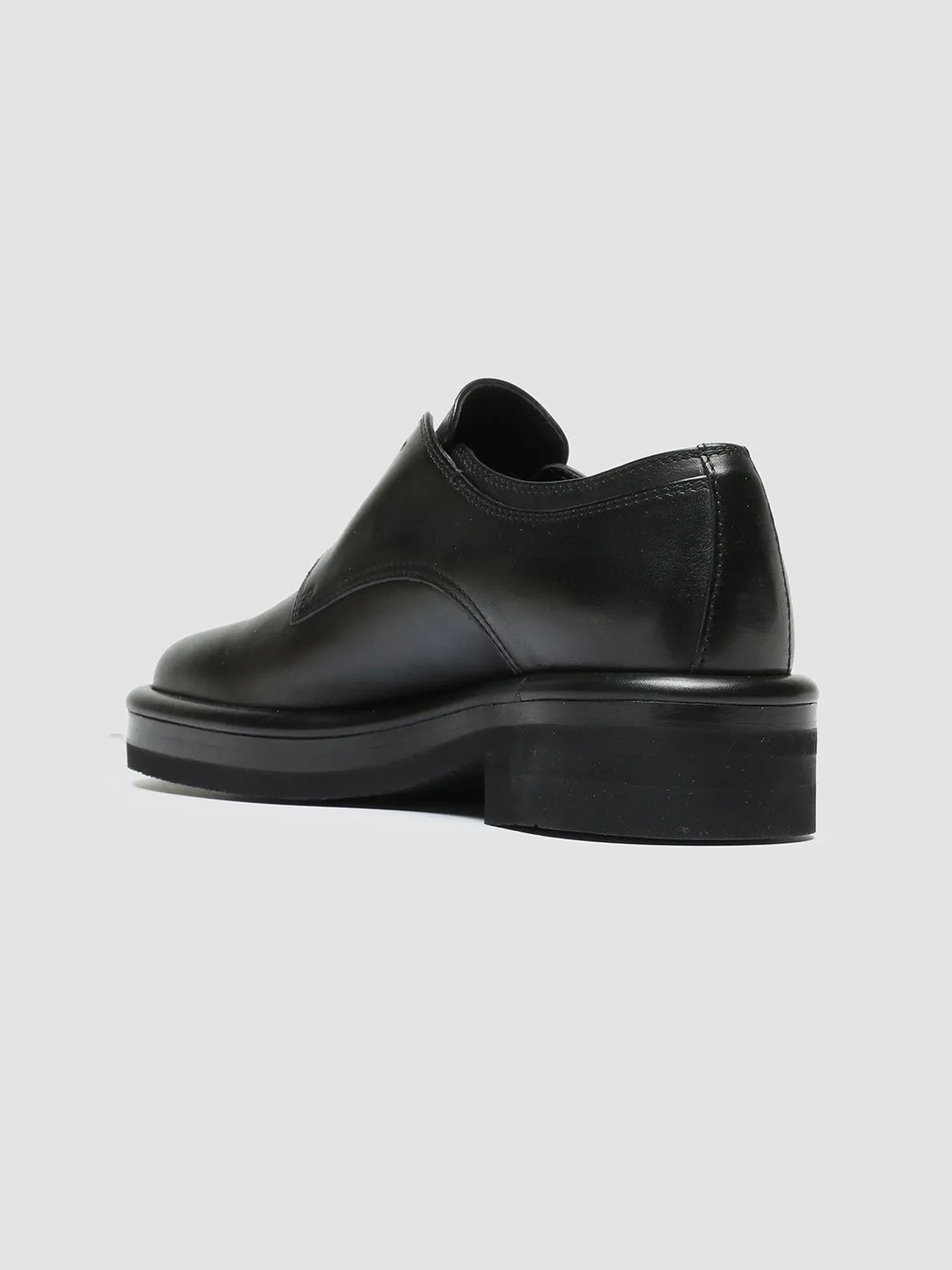 ERA 011 - Black Leather Derby Shoes