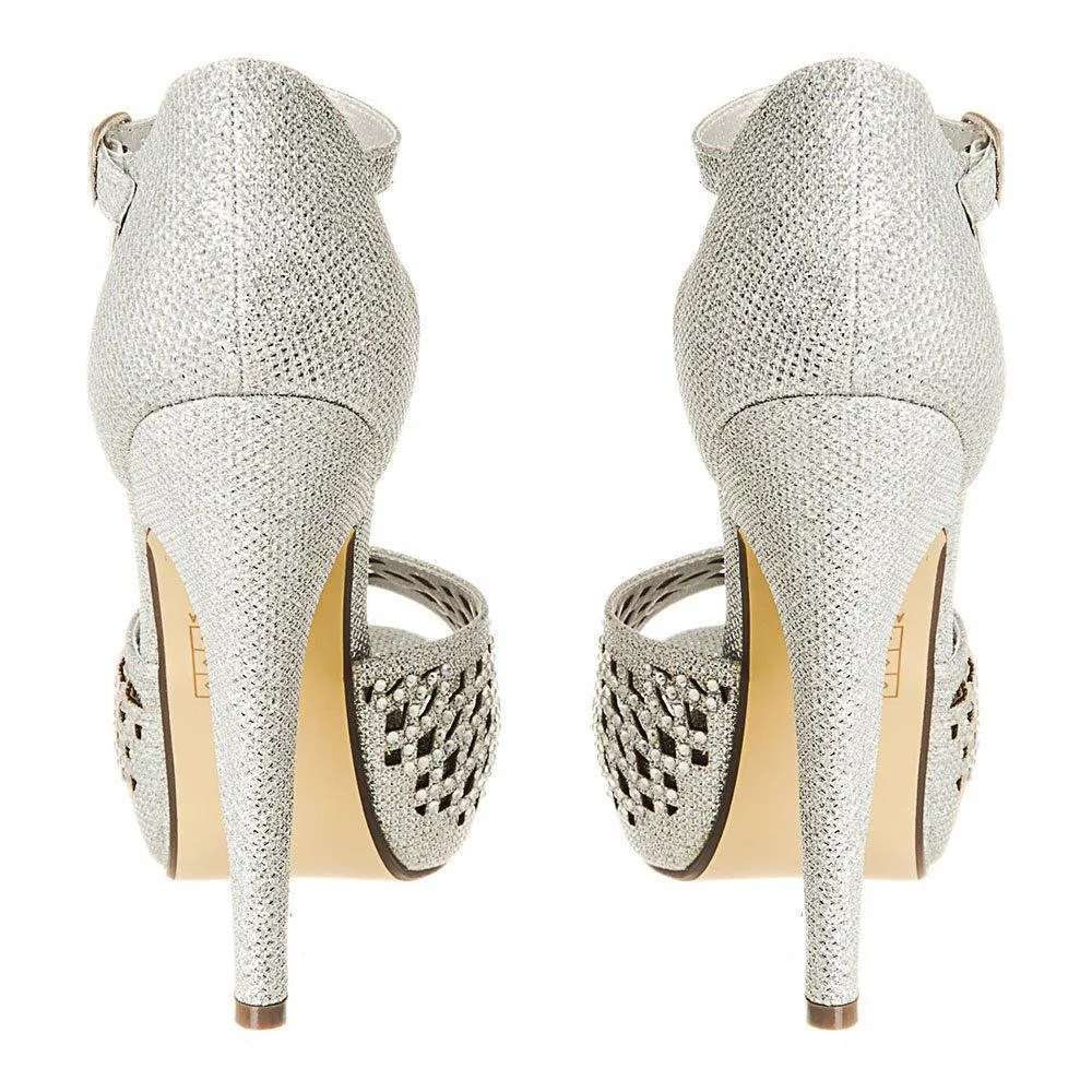 High Heel Open Toe Platform Ankle Strap Sandal
