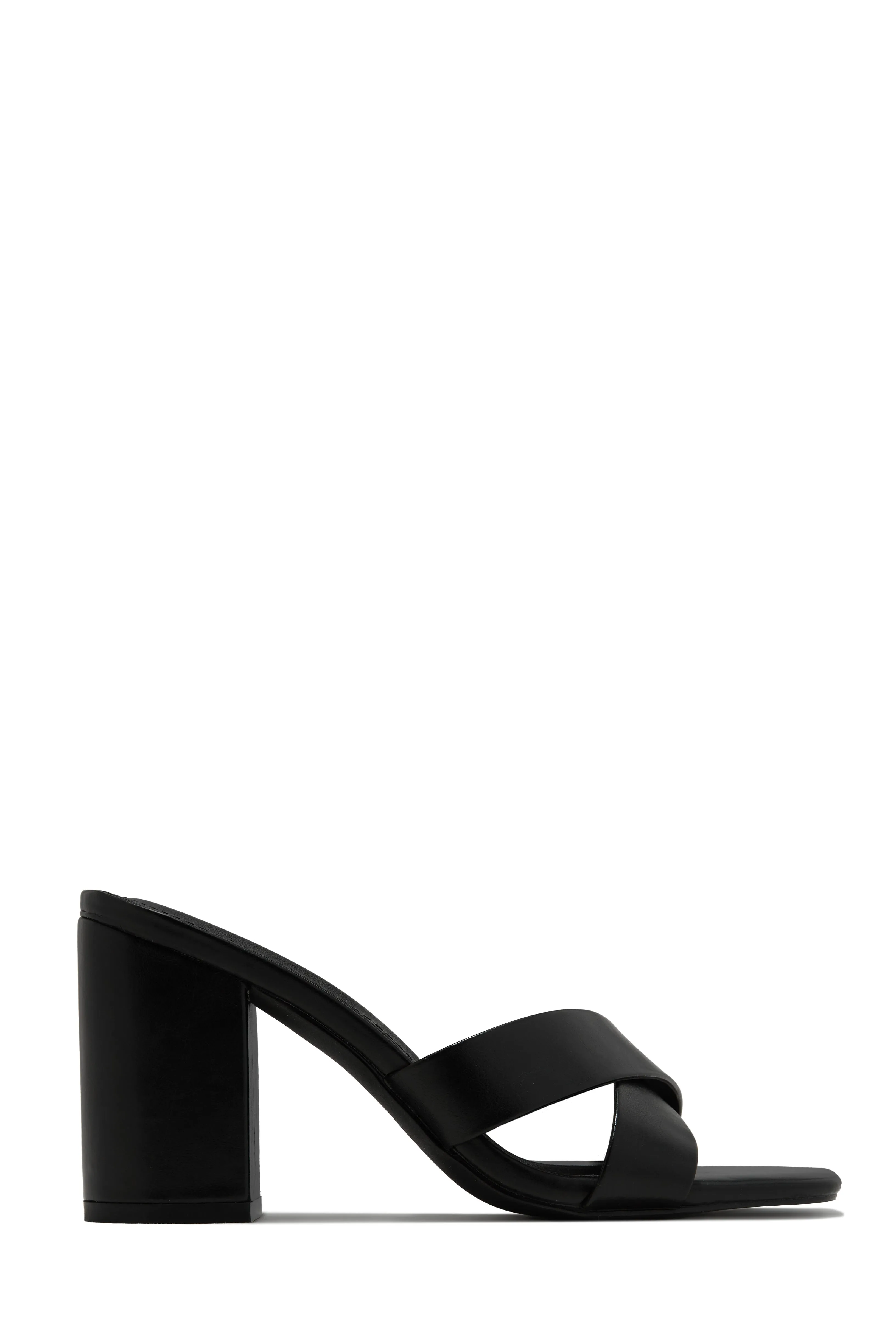 Joana Block Mid Heel Mules - Leopard