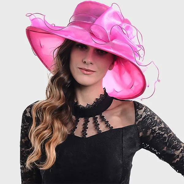 Organza Church Dress Derby Tea Wedding Hats S060