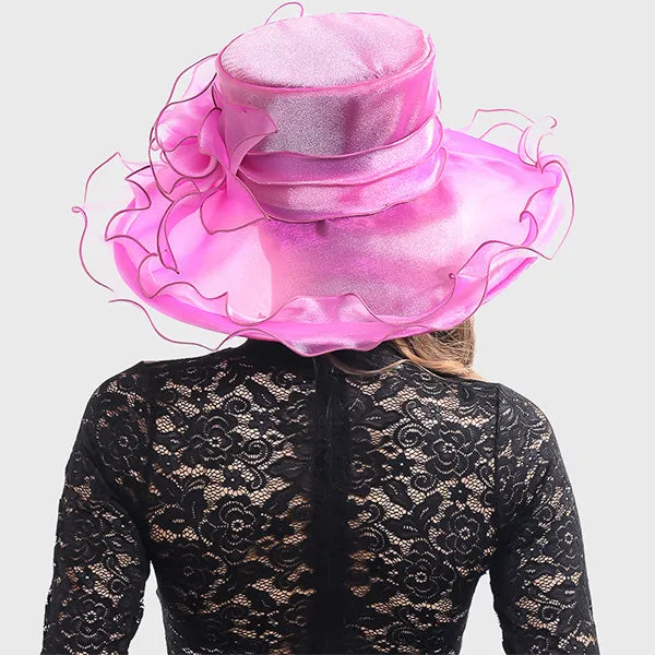Organza Church Dress Derby Tea Wedding Hats S060