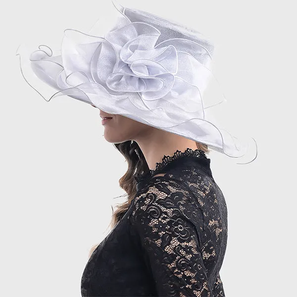 Organza Church Dress Derby Tea Wedding Hats S060