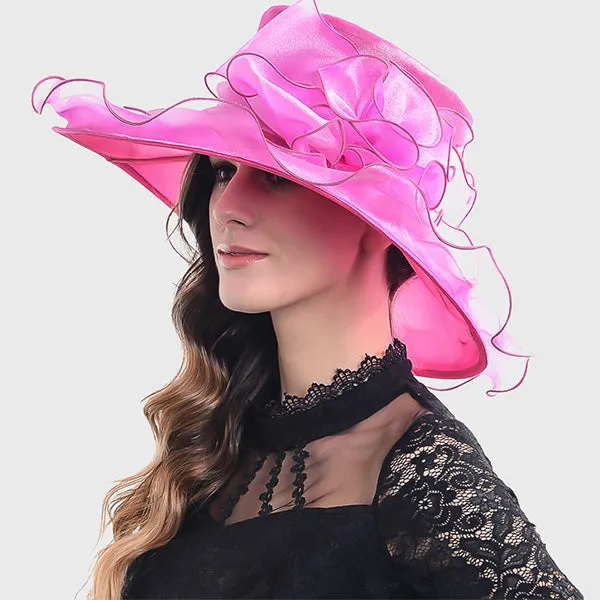 Organza Church Dress Derby Tea Wedding Hats S060