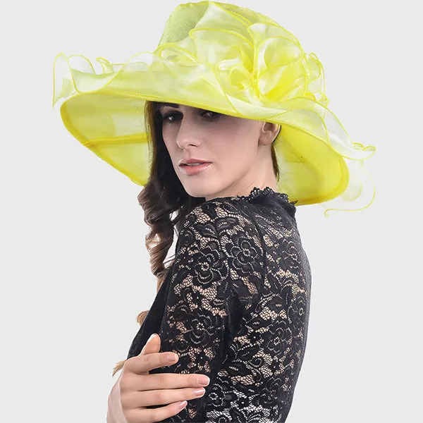 Organza Church Dress Derby Tea Wedding Hats S060
