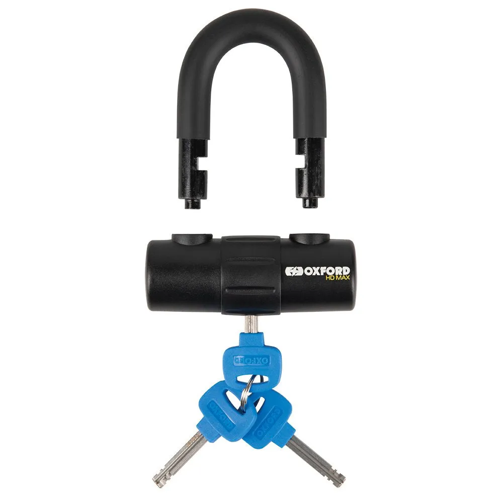 Oxford HD MAX Black Disc Lock Motorcycle Security