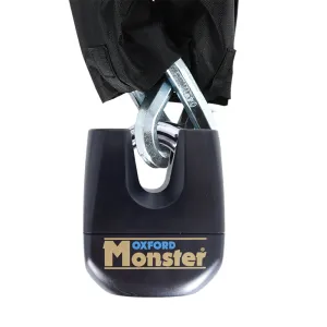 Oxford Monster 11mm Padlock Black High Security Motorcycle