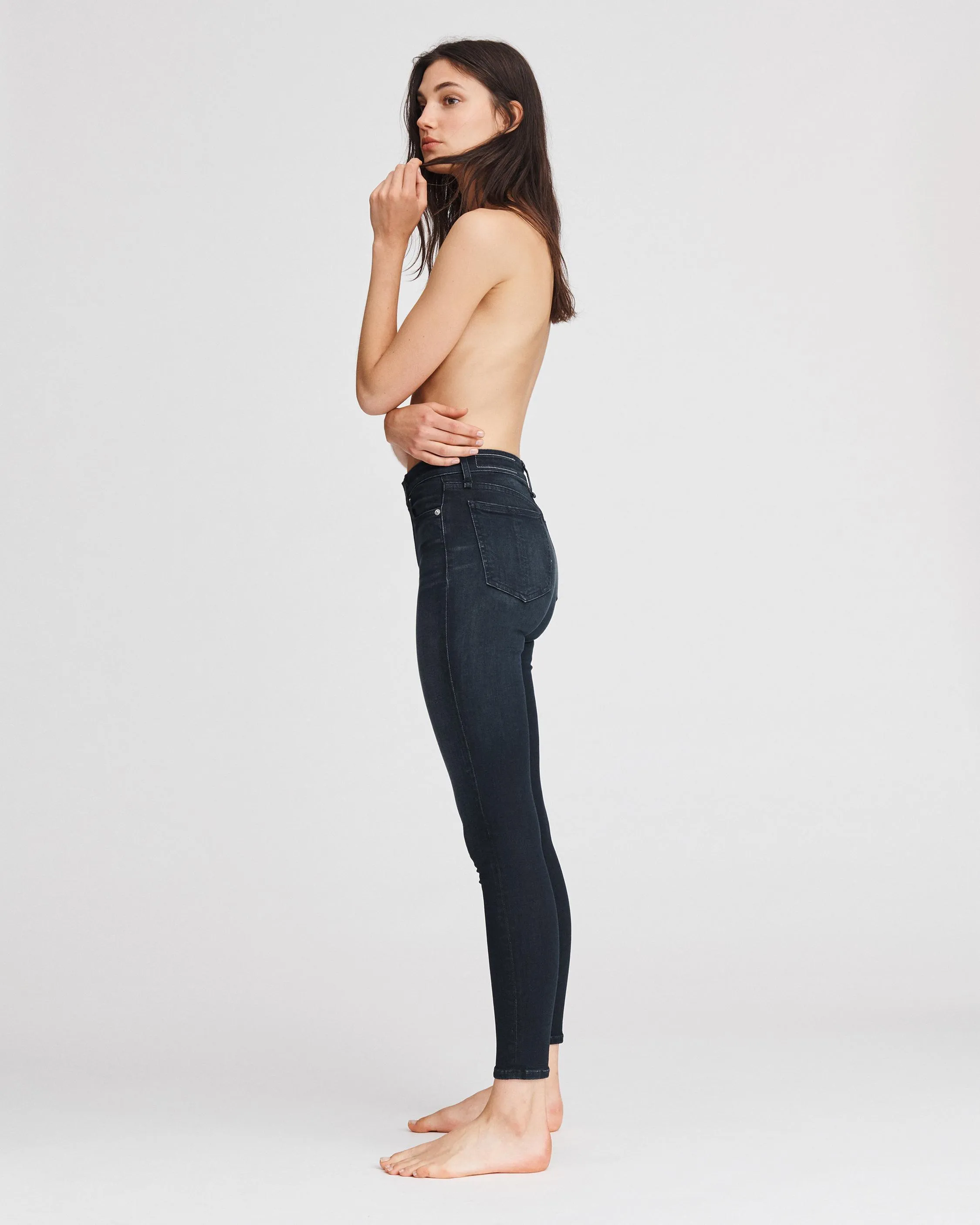 Rag & Bone - Nina High-Rise Skinny in Etta