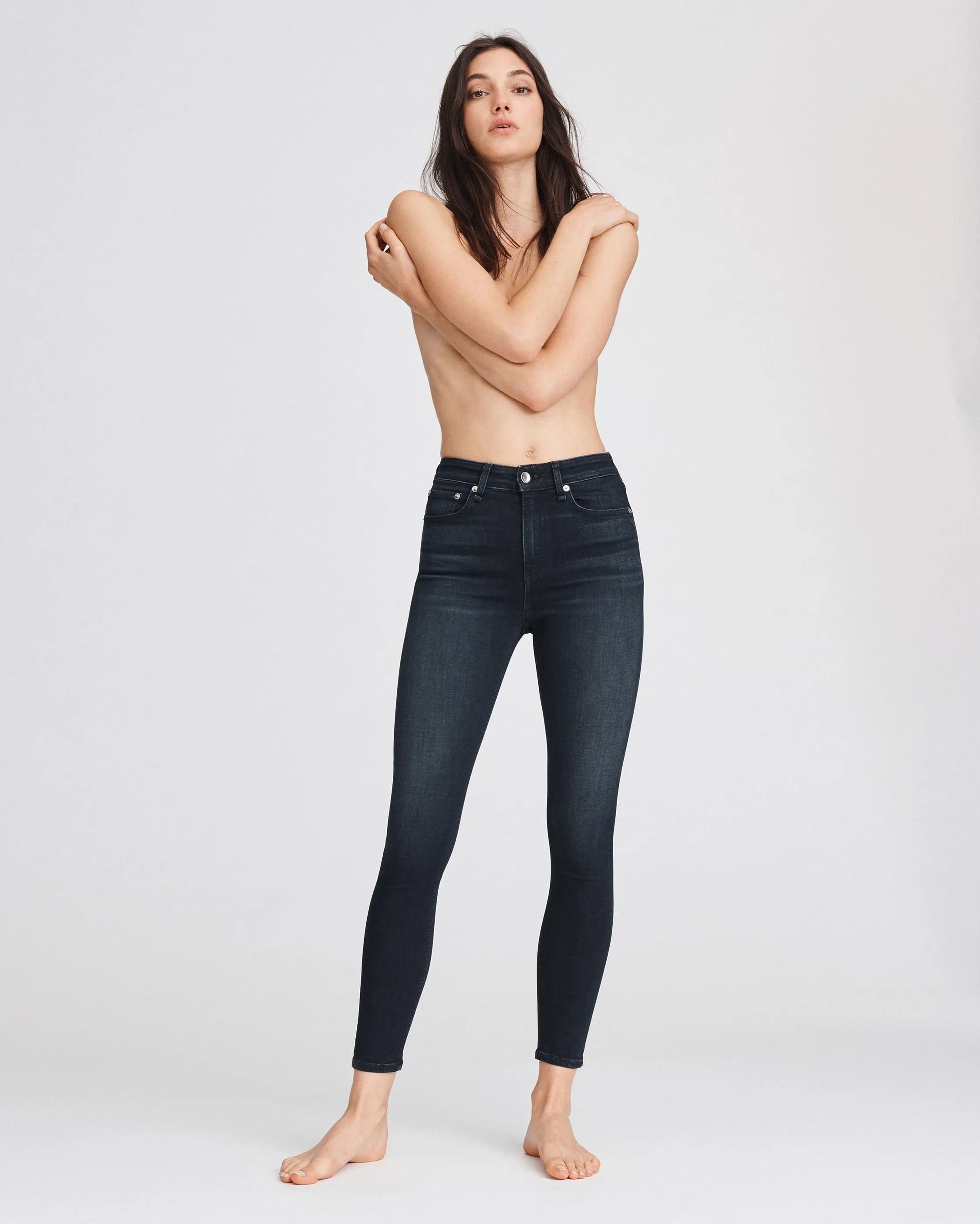 Rag & Bone - Nina High-Rise Skinny in Etta