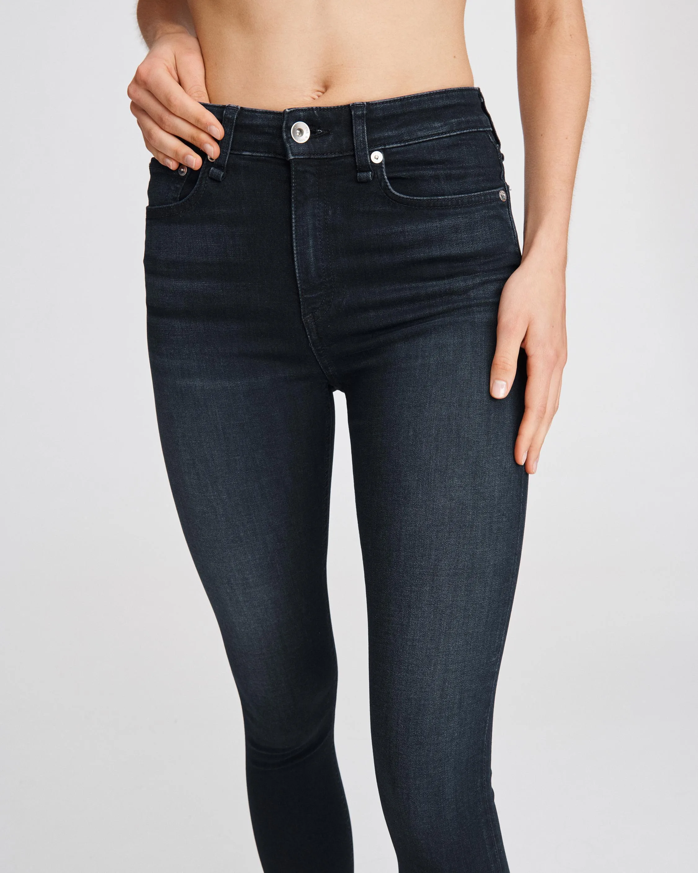 Rag & Bone - Nina High-Rise Skinny in Etta