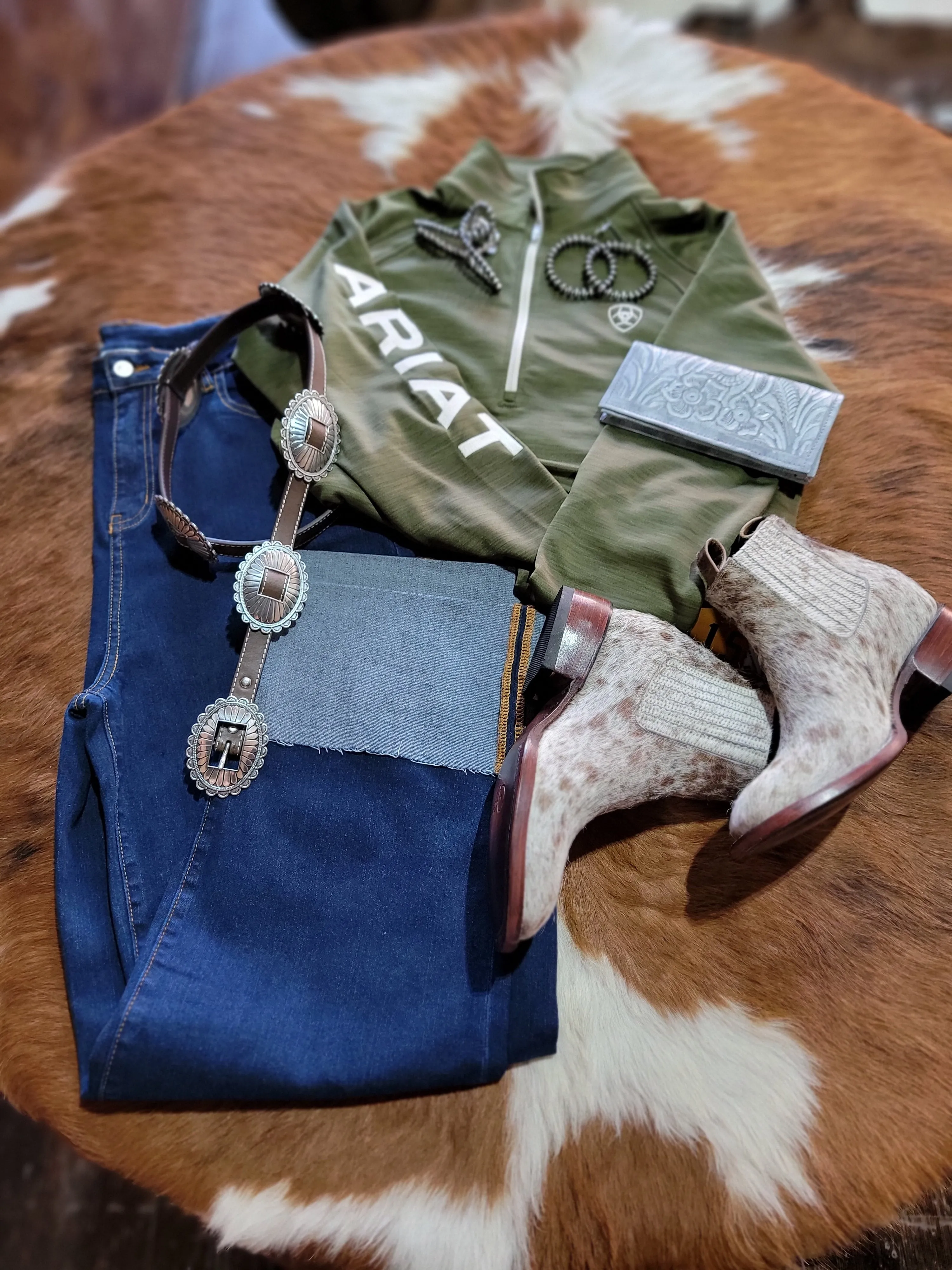 Stiefeld Lowen Hair-On-Hide Ankle Booties  ✙ON SALE NOW: 50% OFF✙