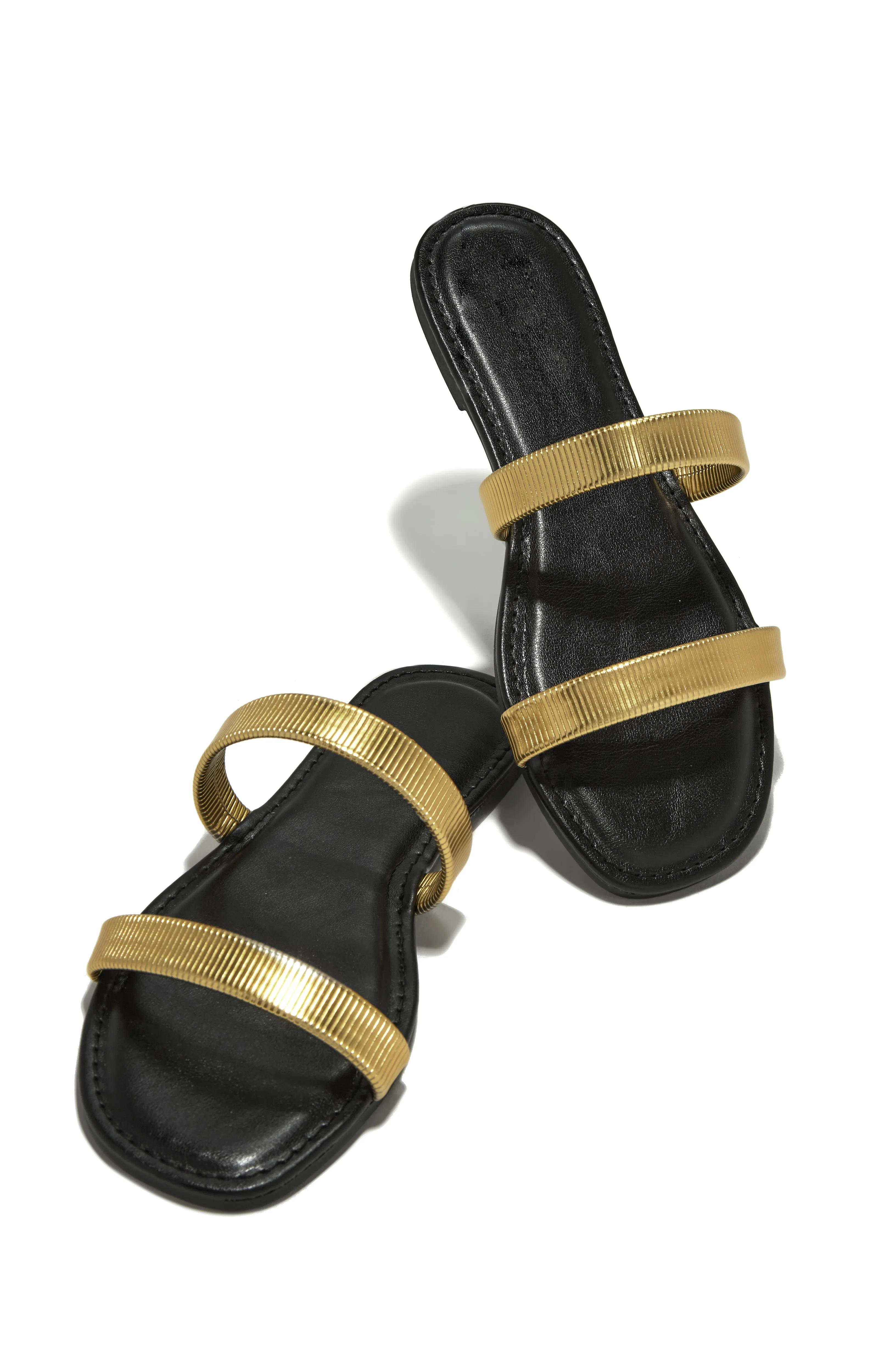 Villa Bonita Slip On Sandals - Silver