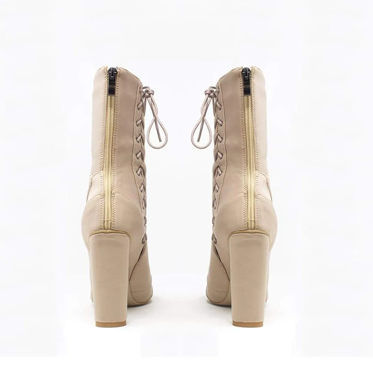 Vivian Side Full Lace Up Ankle Boot