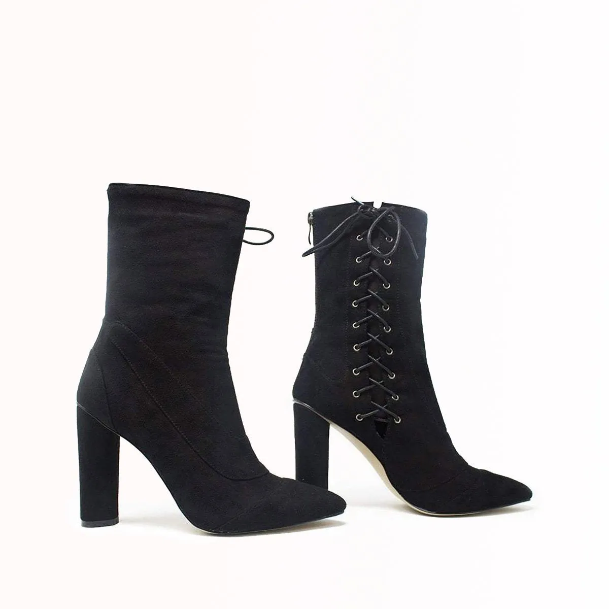 Vivian Side Full Lace Up Ankle Boot