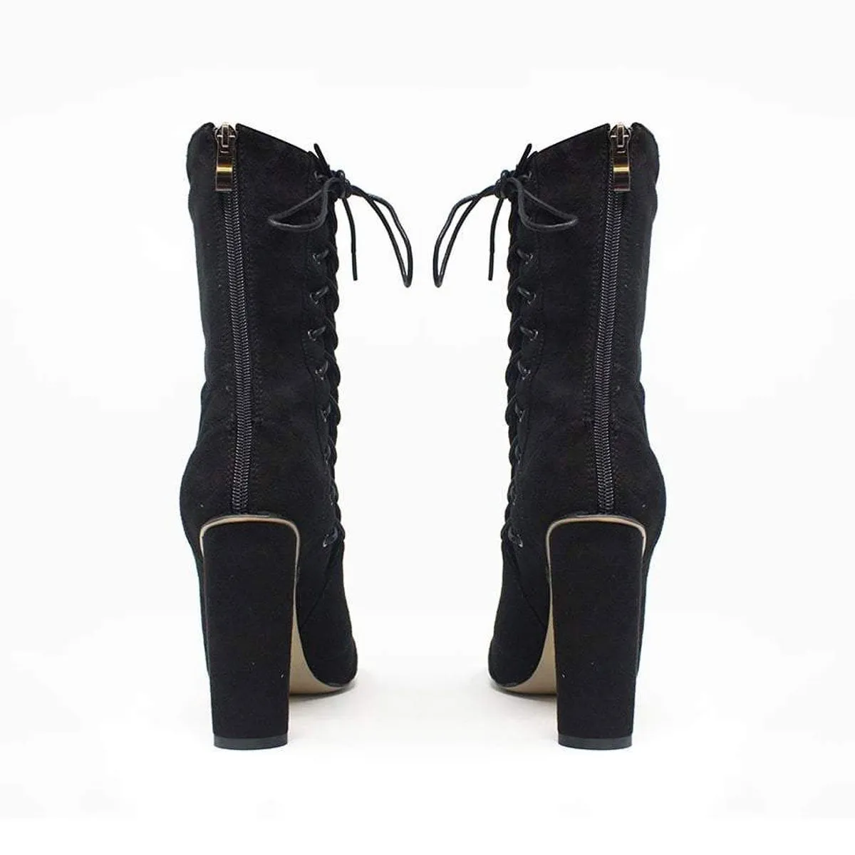 Vivian Side Full Lace Up Ankle Boot