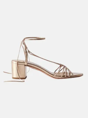 Whisper 50 Metallic Leather Sandals