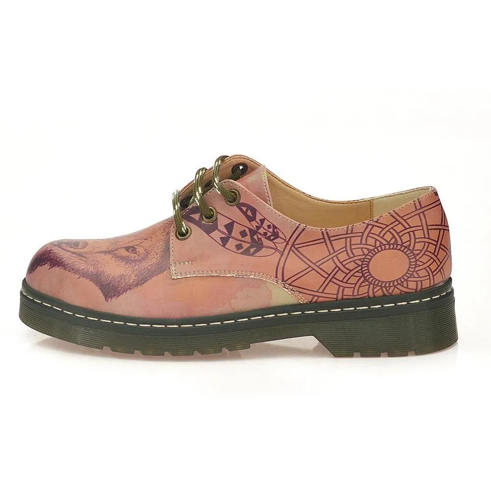 Wolf Look Oxford Shoes MAX120